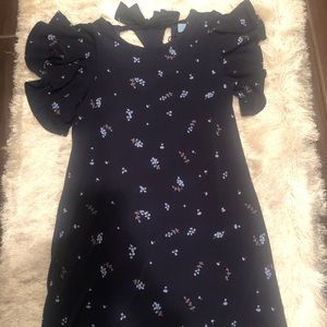 NWOT CeCe Dress with ruffle sleeves